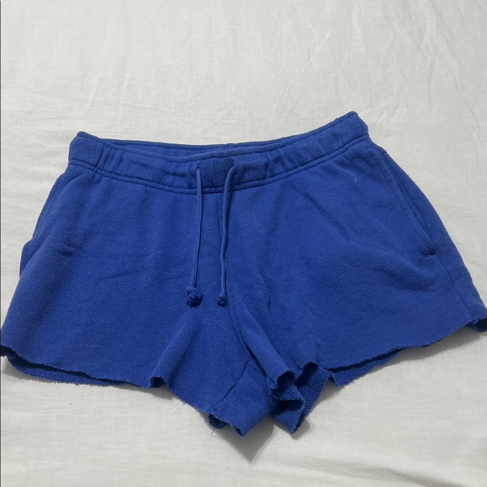PacSun LA Heart  Vibrant Blue Athletic Shorts